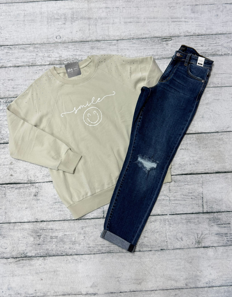 Smile Crewneck