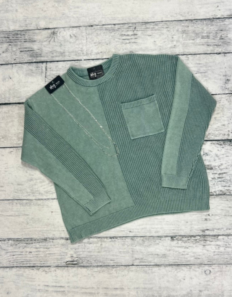 Hint of Mint Sweater