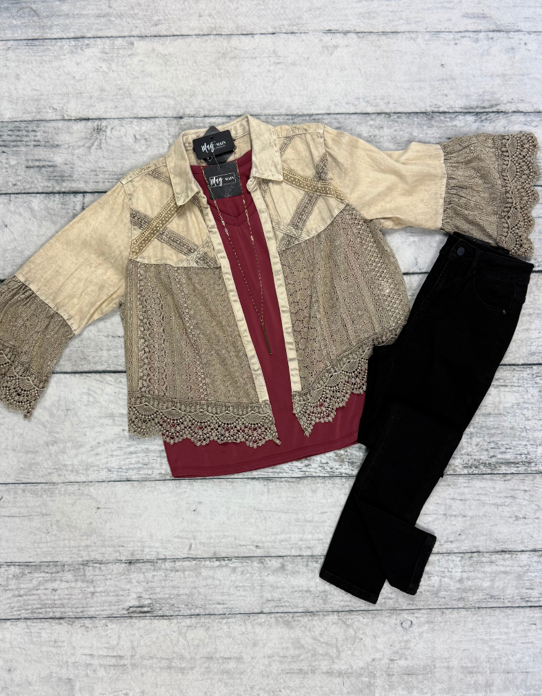 Lace Bell Jacket