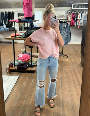 Bennie Blush Top
