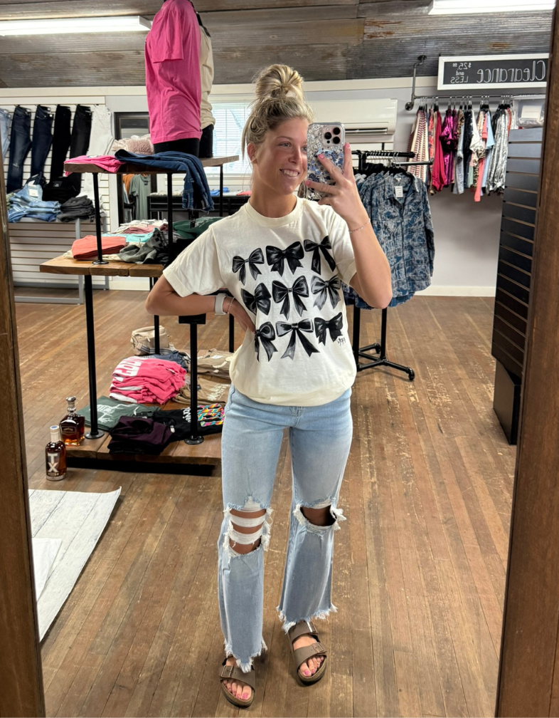 Black Bows Tee