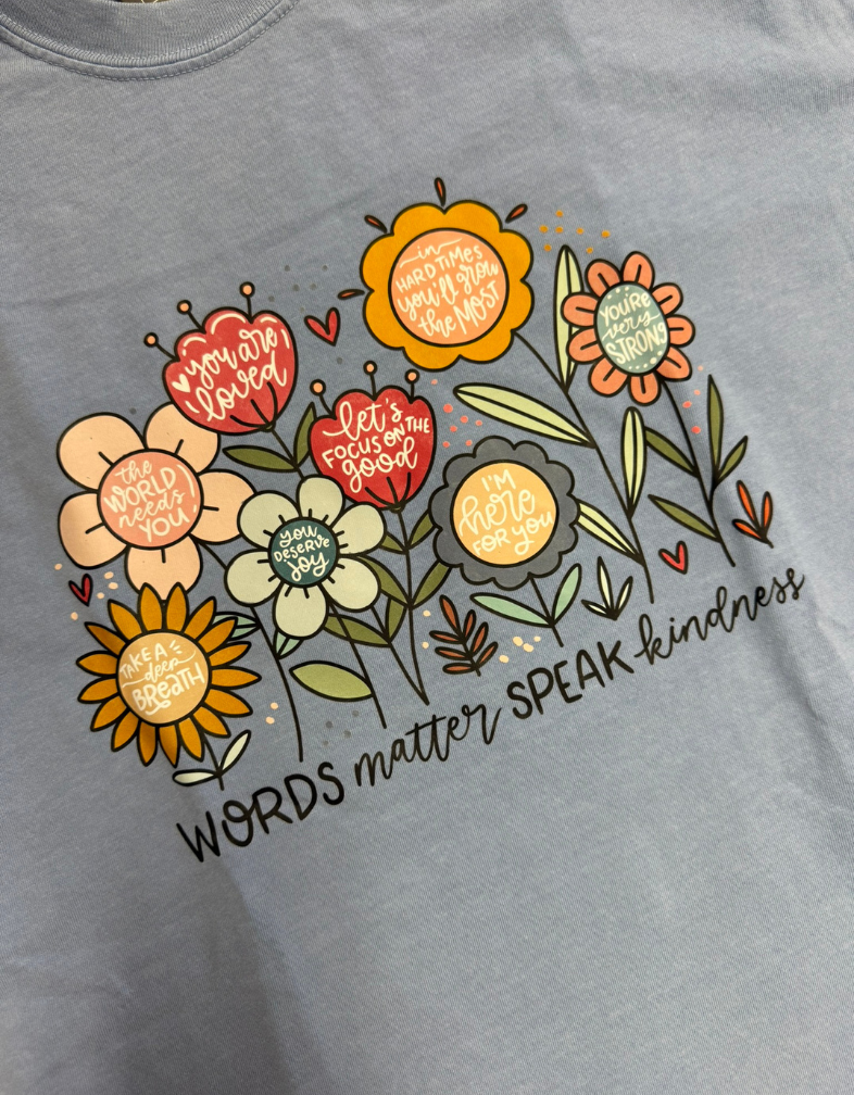Floral Affirmation Tee