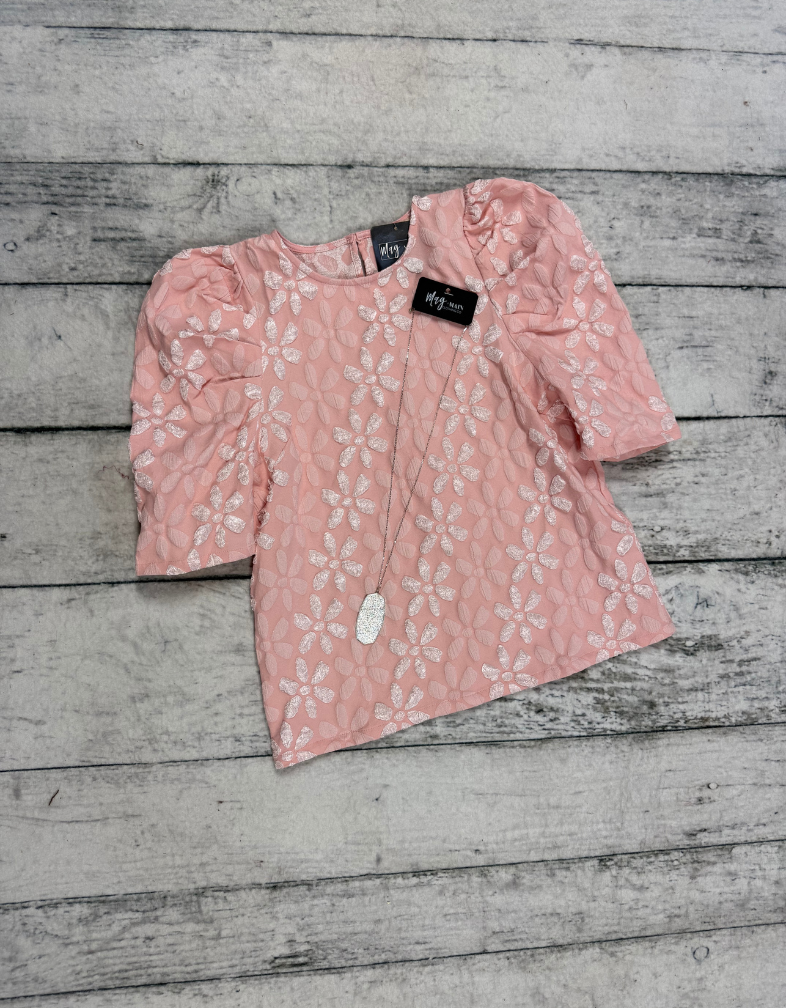 Blush Floral Top