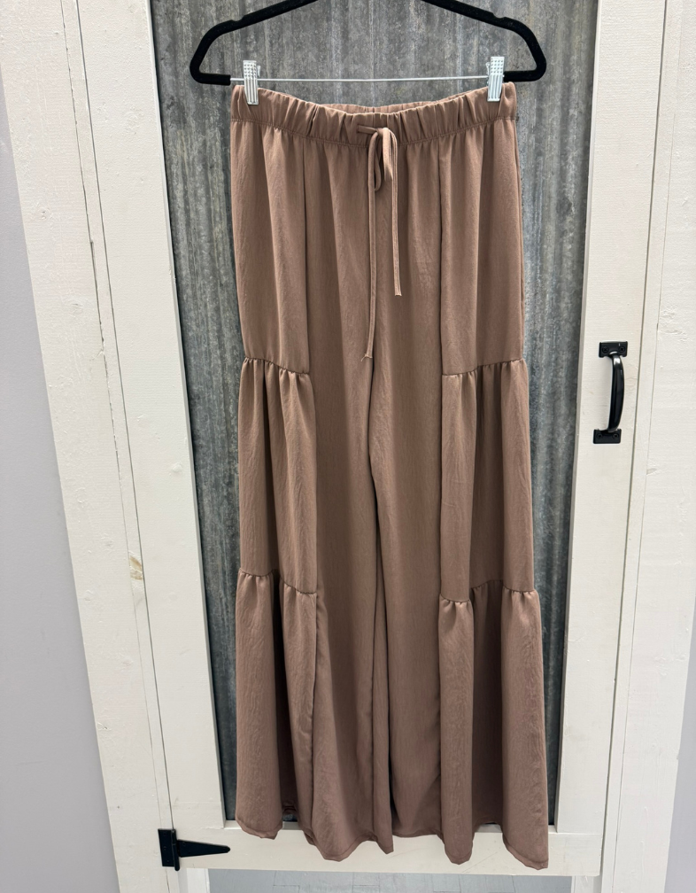 Mocha Flowy Pants