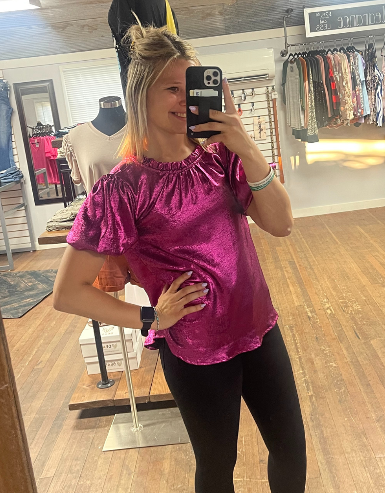 Magnificently Magenta Top