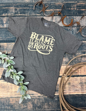Blame It On My Roots Tee - XXL