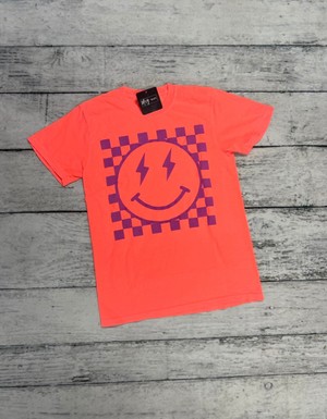 Neon Smiley Tee